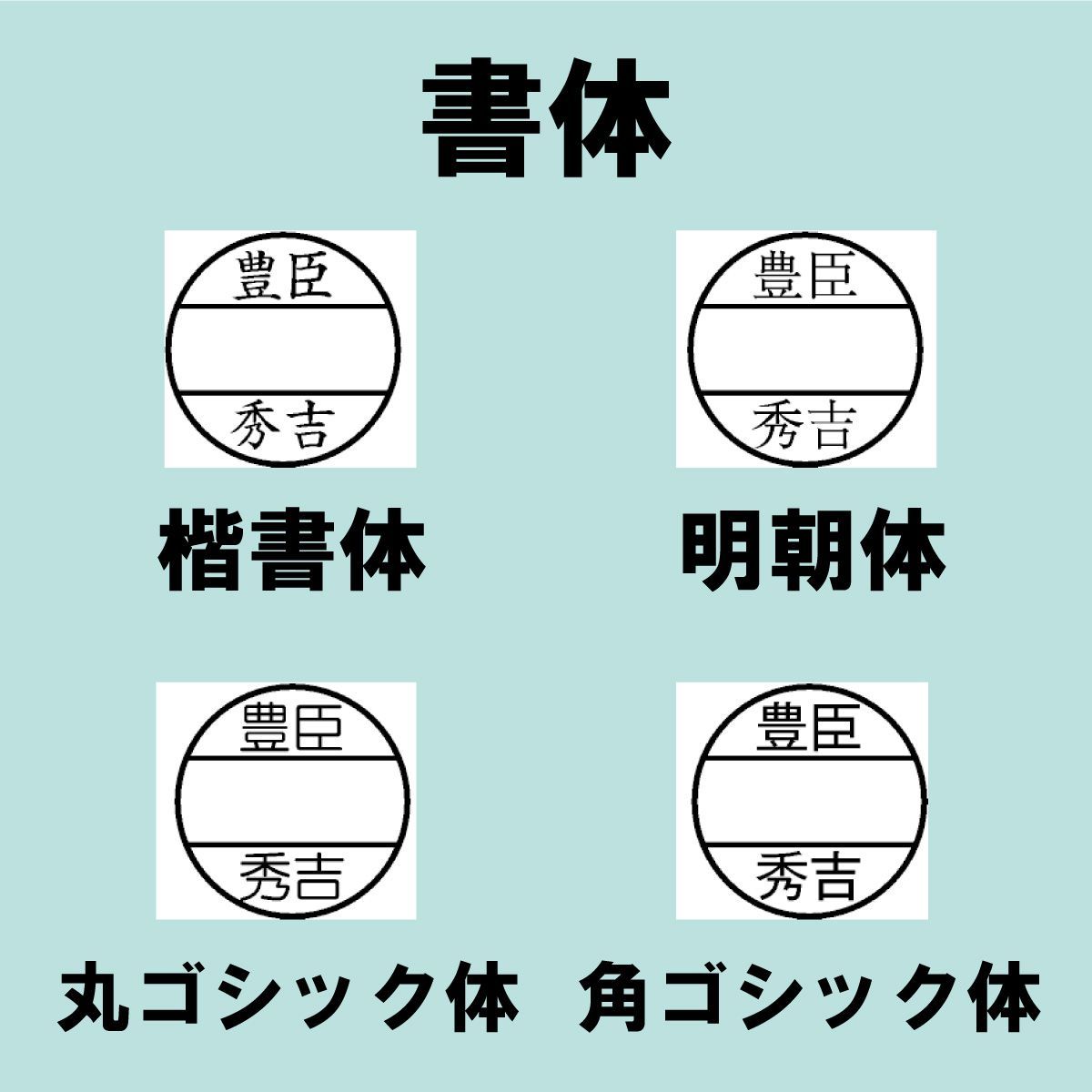 【オーダーゴム印】データー印18ミリ丸　一式