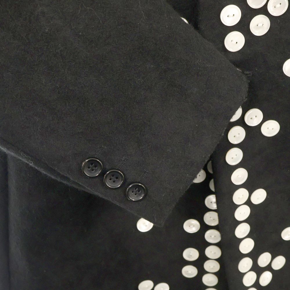 NO.N.Y コムデギャルソンオムプリュス ボーン付きコート ウールギャバ COMME des GARCONS HOMME PLUS (コムデギャルソンオムプリュス