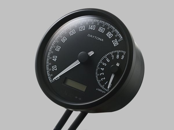 デイトナ DAYTONA 48138 VELONA W 電気式スピード＆タコメーター Φ80