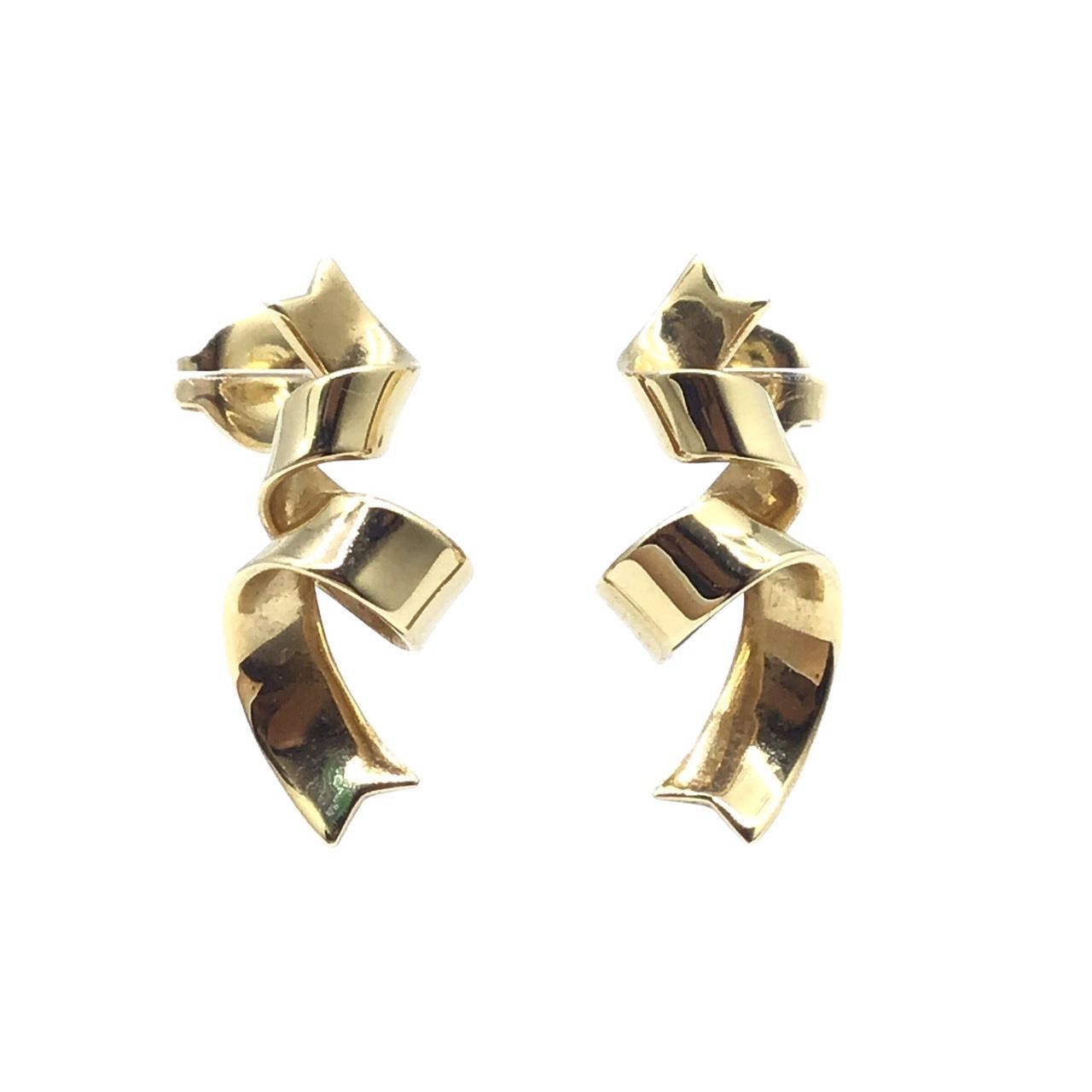 MIKIMOTO ミキモト ジュドゥリュバン ピアス K18YG アクセサリー 