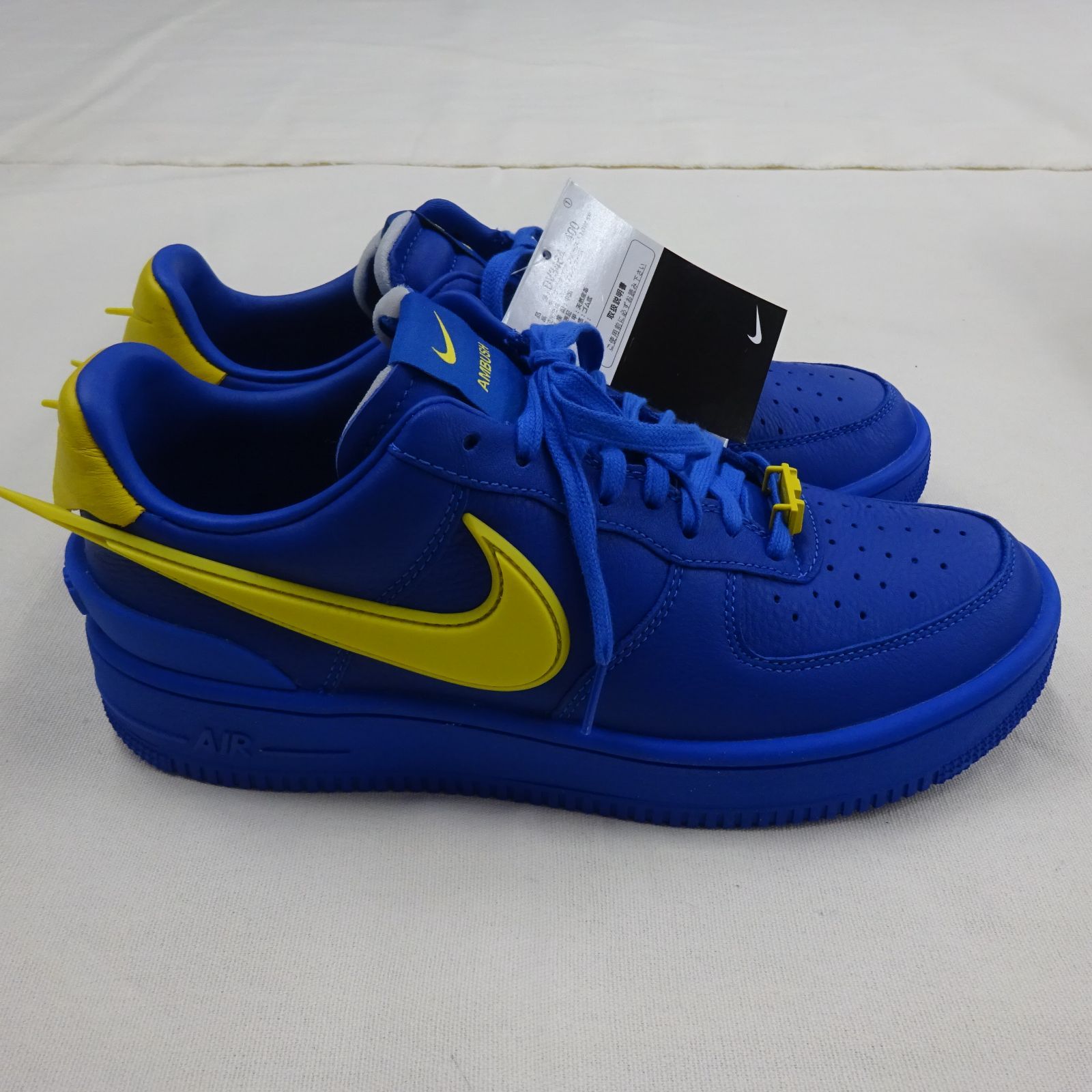 AMBUSH Nike Air Force 1 Low Game Royal and Vivid Sulfur 30.5cm