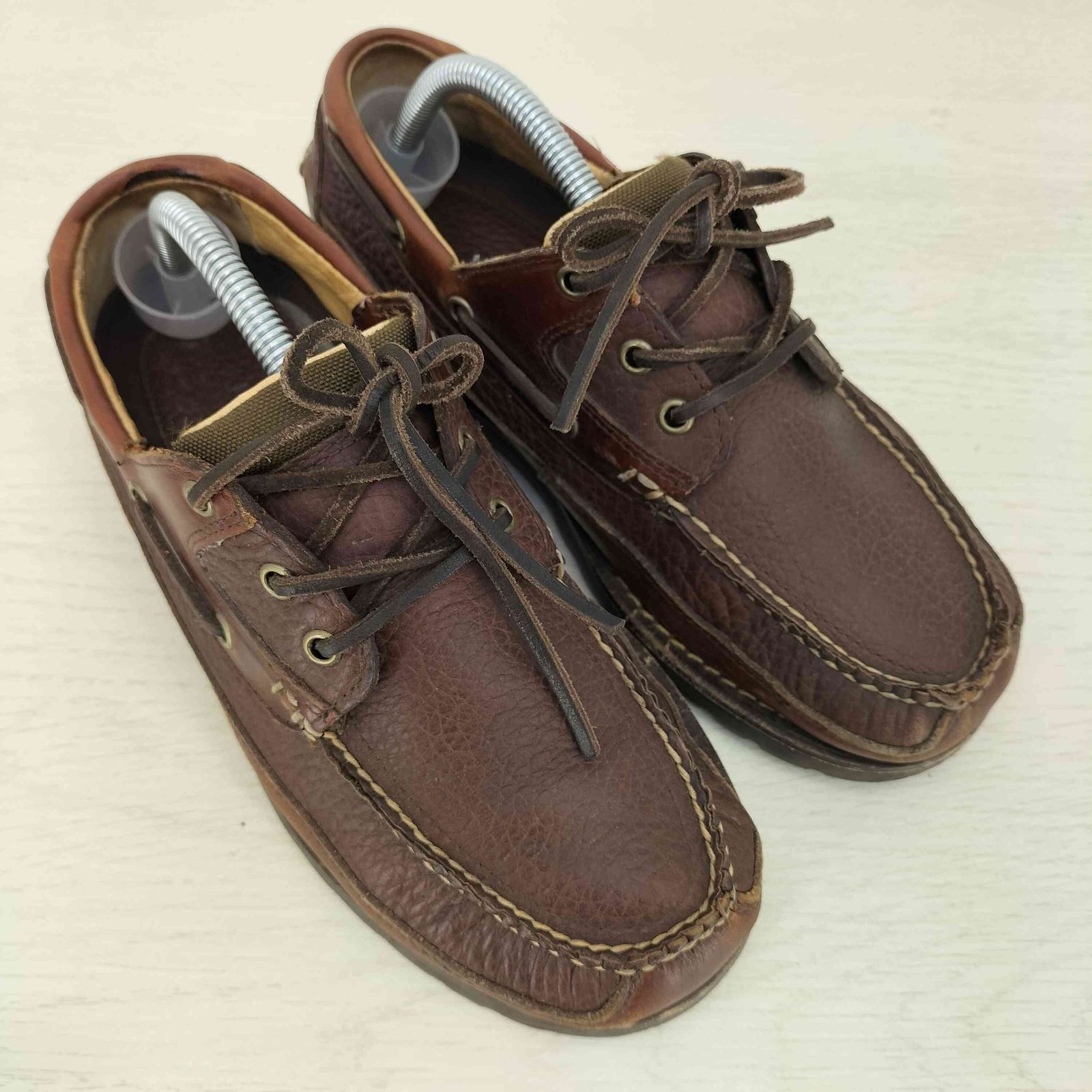 llbean vintage 革靴 デッキシューズ エルエルビーン L.L.Bean デッキシューズ メンズ 7 1/2 - メルカリ
