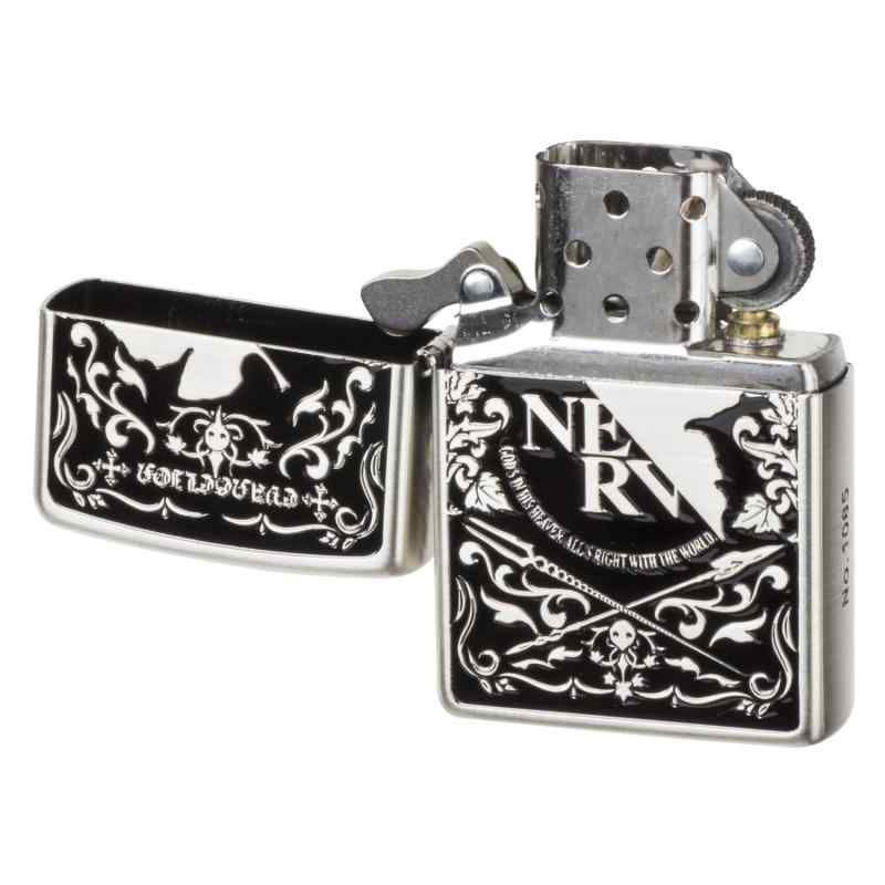 ZIPPO エヴァンゲリオン NERV EVAtic Elments Ver. 銀古美仕上げ