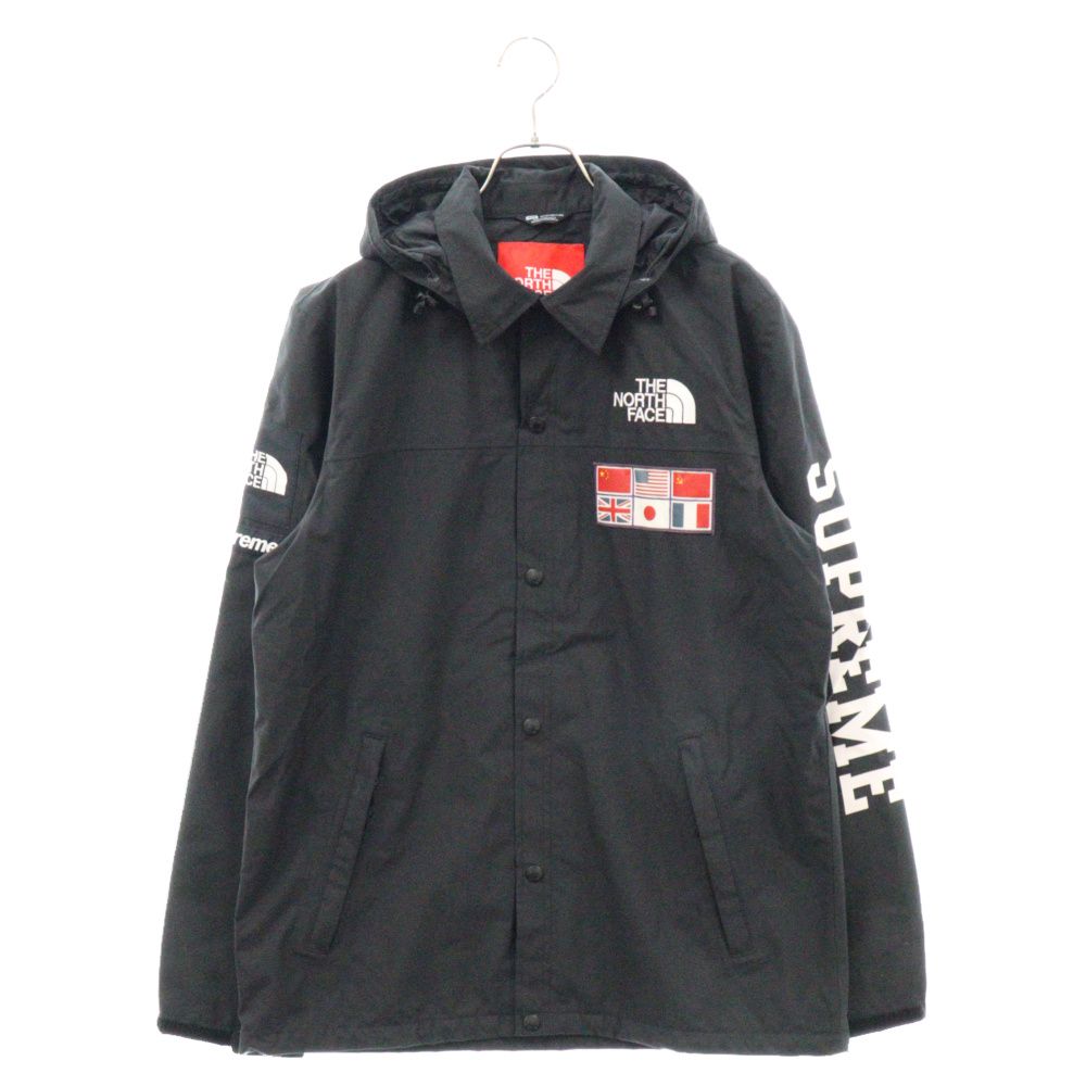 SUPREME (シュプリーム) 14SS ×THE NORTH FACE EXPEDITION COACHES JACKET ザノースフェイス  エクスペディション コーチジャケット ナイロン アウター ブラック NPO1440 - メルカリ