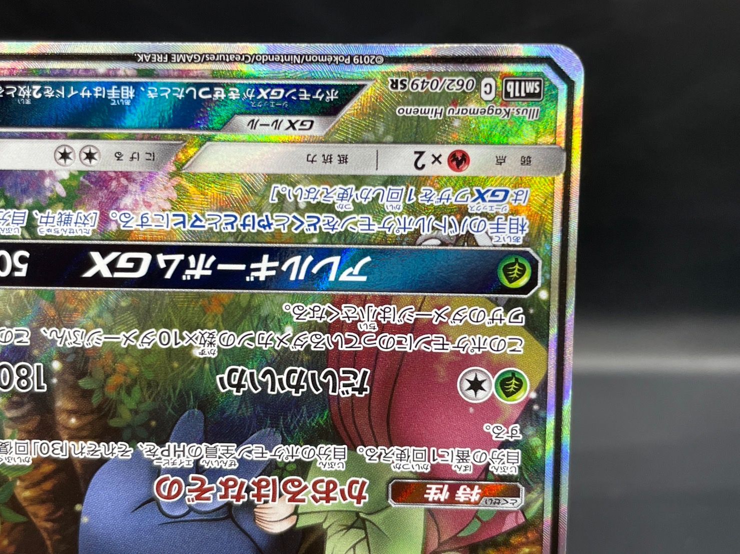 SM11b 062/049 ラフレシアGX SR SA スペシャルアート ポケモンカード