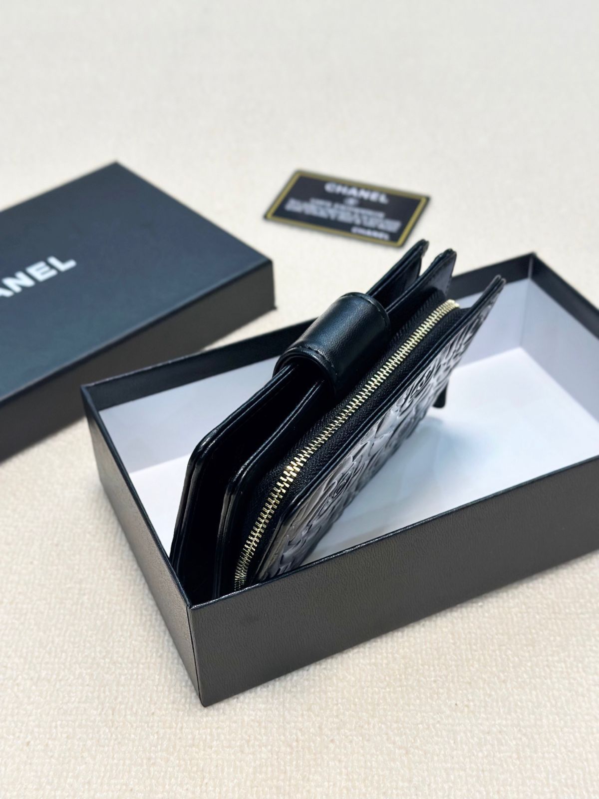 ⭐CHANEL⭐カメリア⭐ウォレット⭐ CHANEL シャネル 財布 コンパクトサイフ 三つ折り財布 スモール