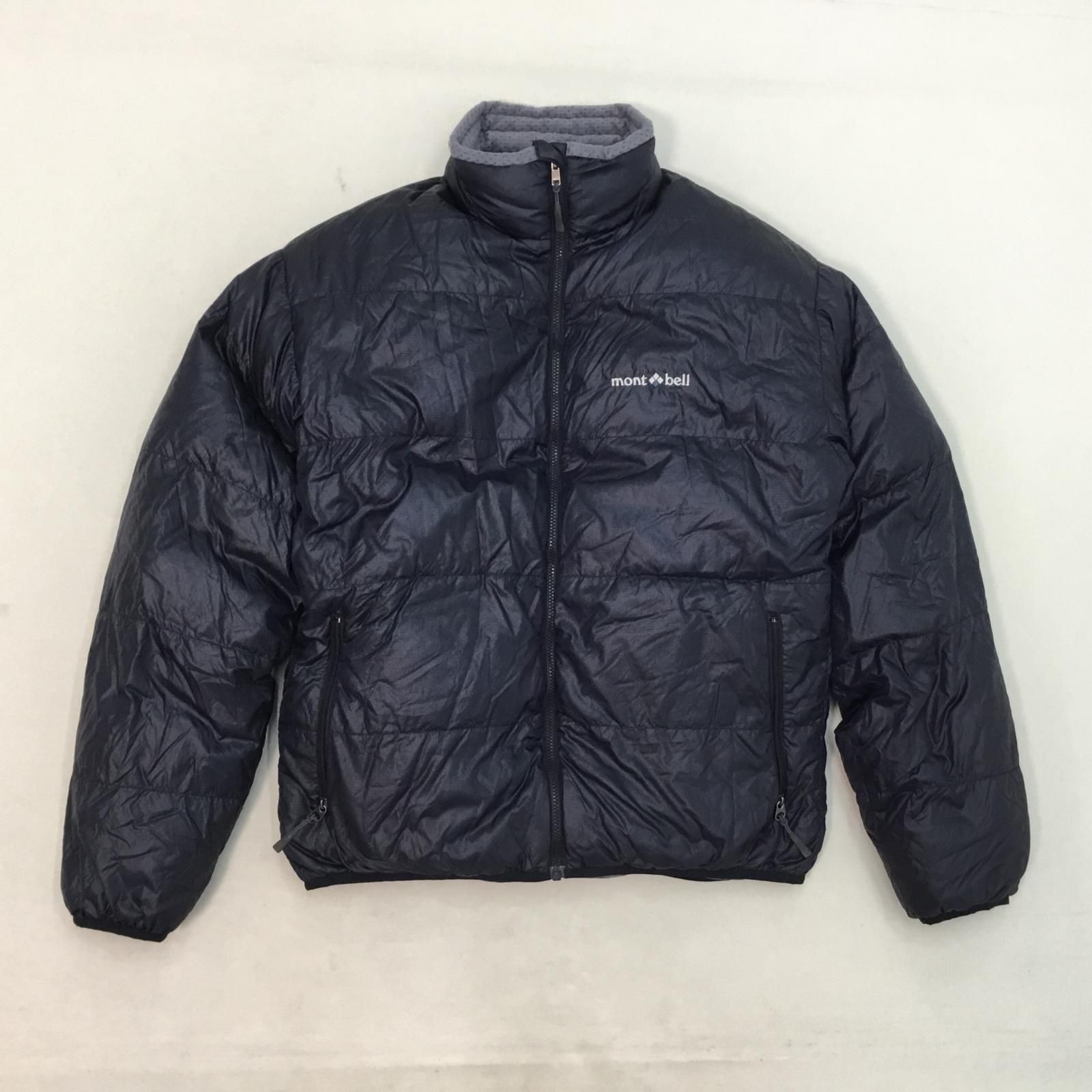 M montbell モンベル ダウンジャケット アルパインダウン ブルゾン □ mont-bell モンベル アルパインダウンジャケット アウター ブラック