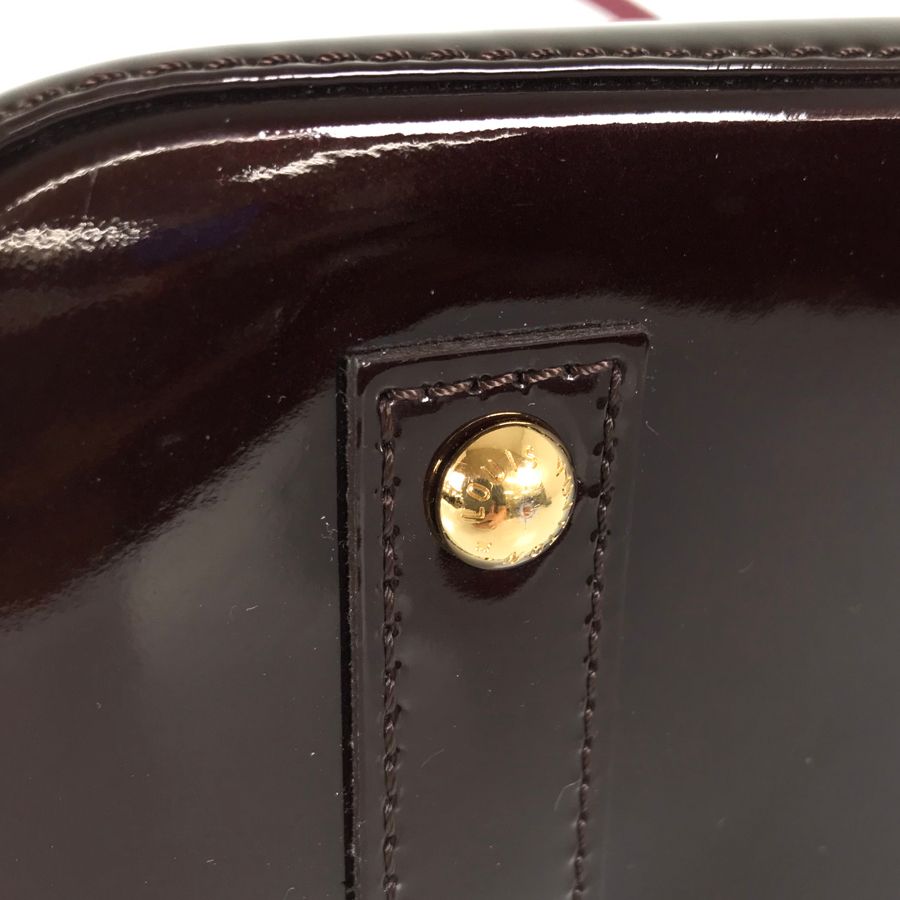 ルイ・ヴィトン LOUIS VUITTON モノグラム ヴェルニ アルマ BB