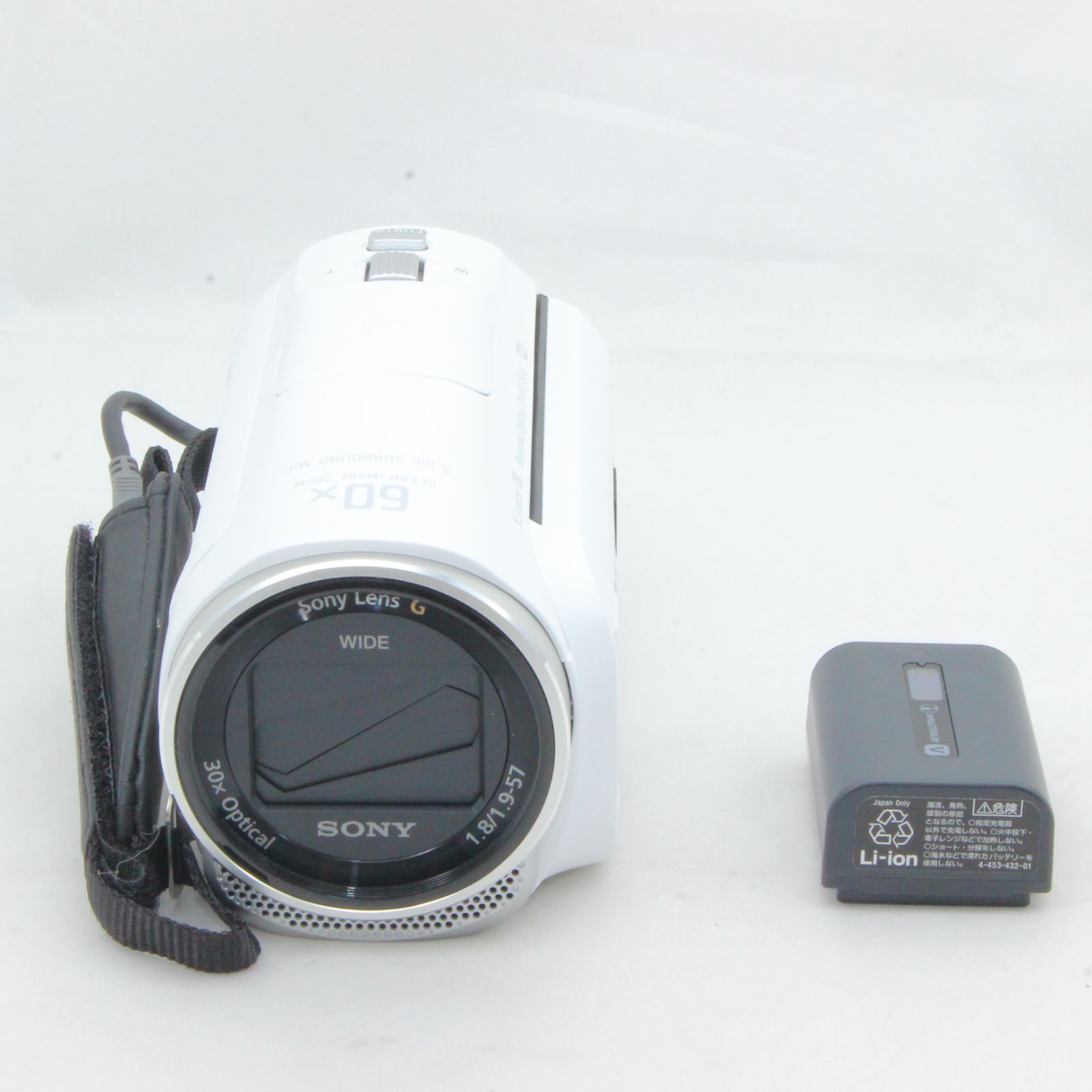 SONY HDR-PJ670 ホワイト （中古】SONY ソニー HDR-PJ670