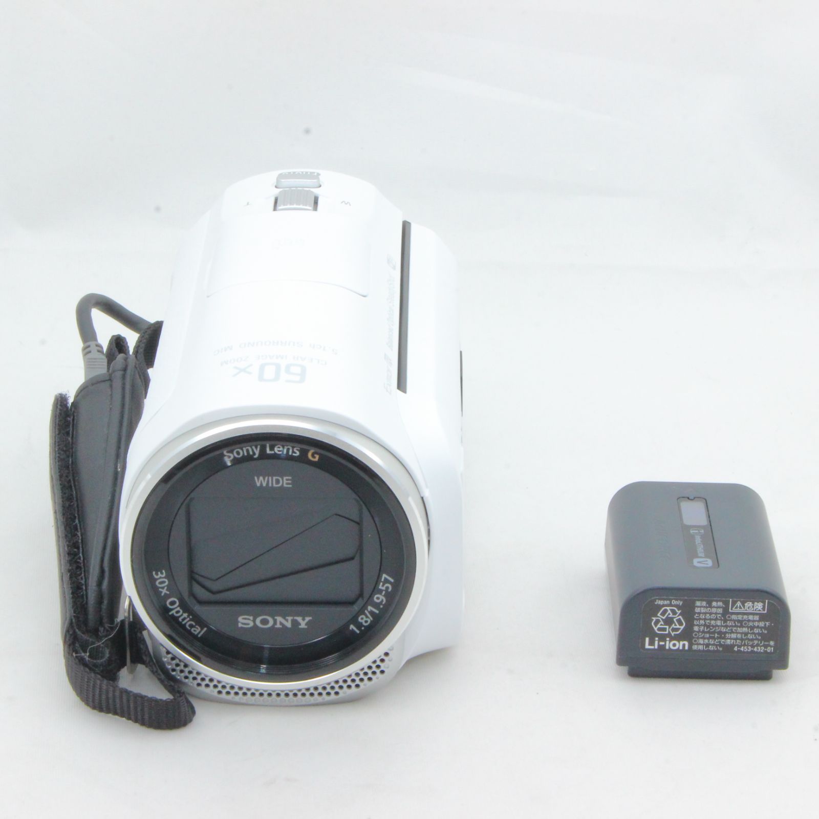 SONY Handycam HDR-PJ670 ホワイト HDR-PJ670-W - M&T Camera【中古