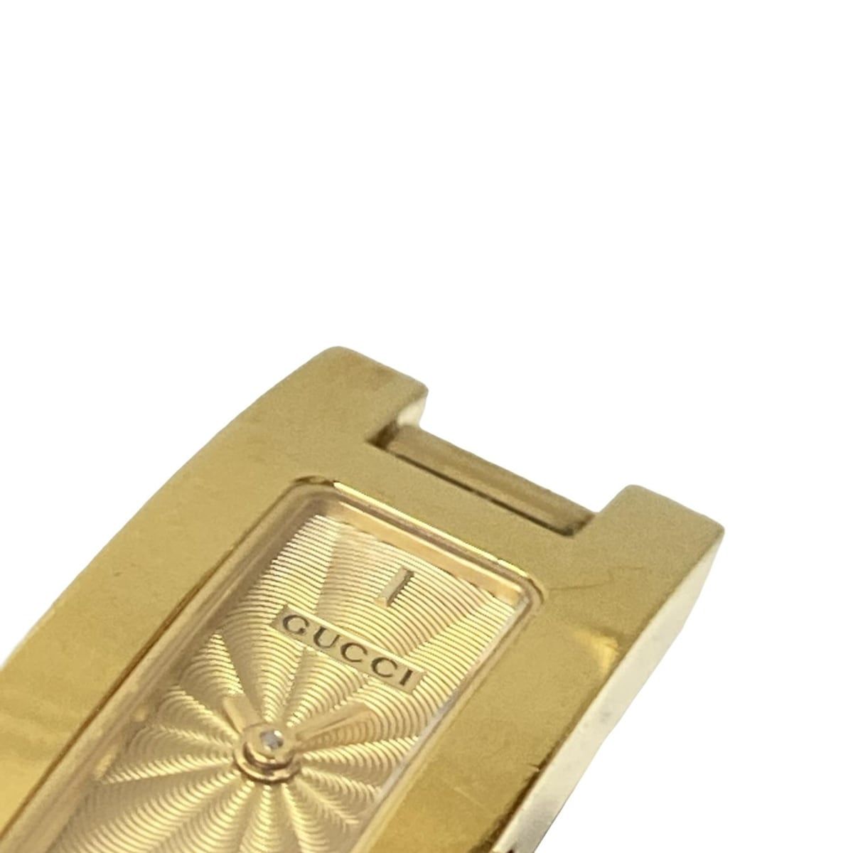 正規品 稼働品 グッチ GUCCI クォーツ腕時計　3900L ゴールド GUCCI(グッチ) 腕時計 - 3900L レディース ゴールド - メルカリ