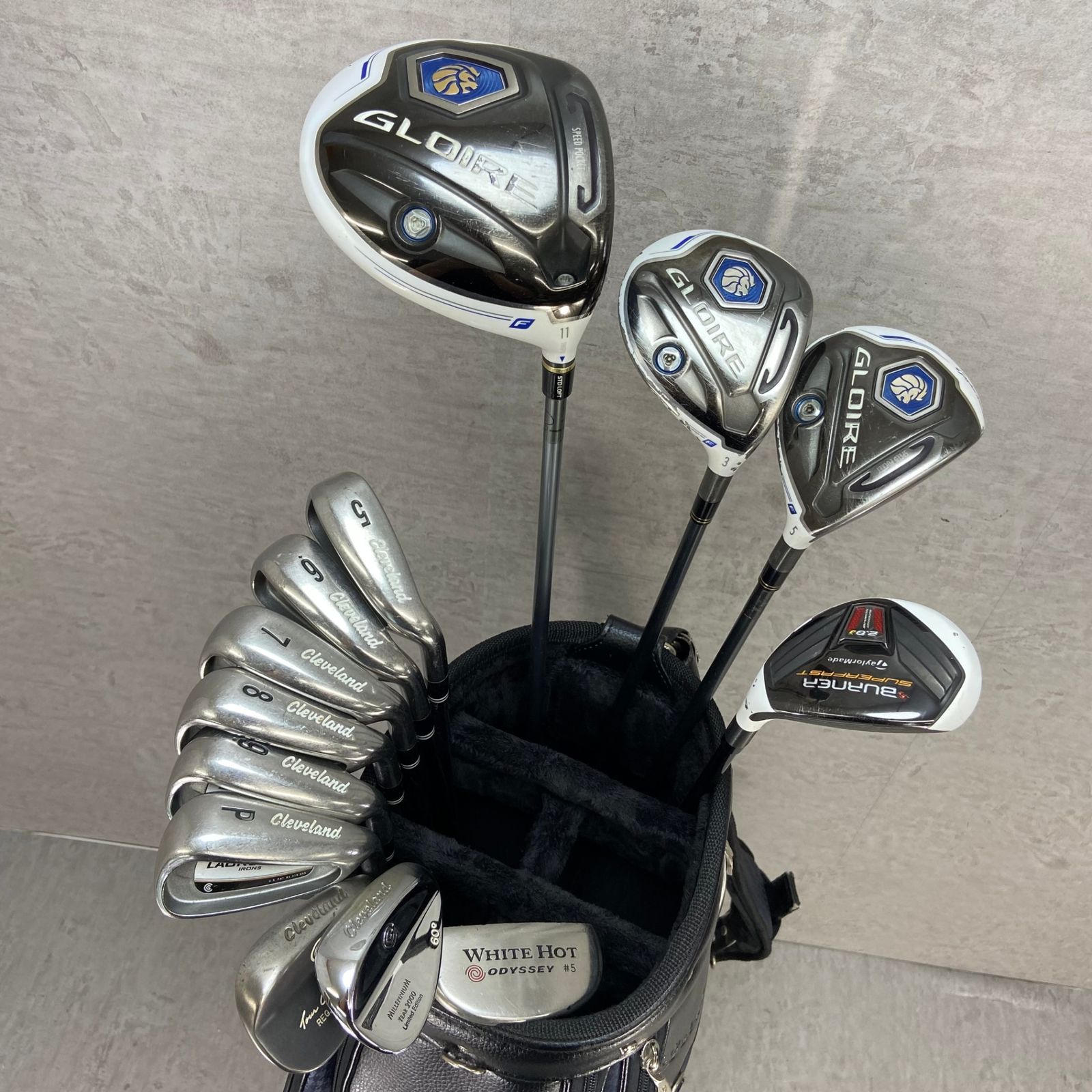 テーラーメイド ミズノ メンズゴルフ クラブセット 13本 右利き用