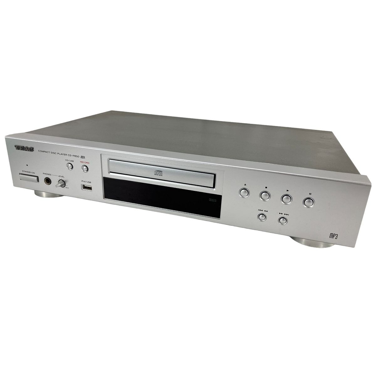 動作保証】TEAC CD-P650 CDプレーヤー オーディオ 音響 機器 ティアック 中古 W8980627 - メルカリ