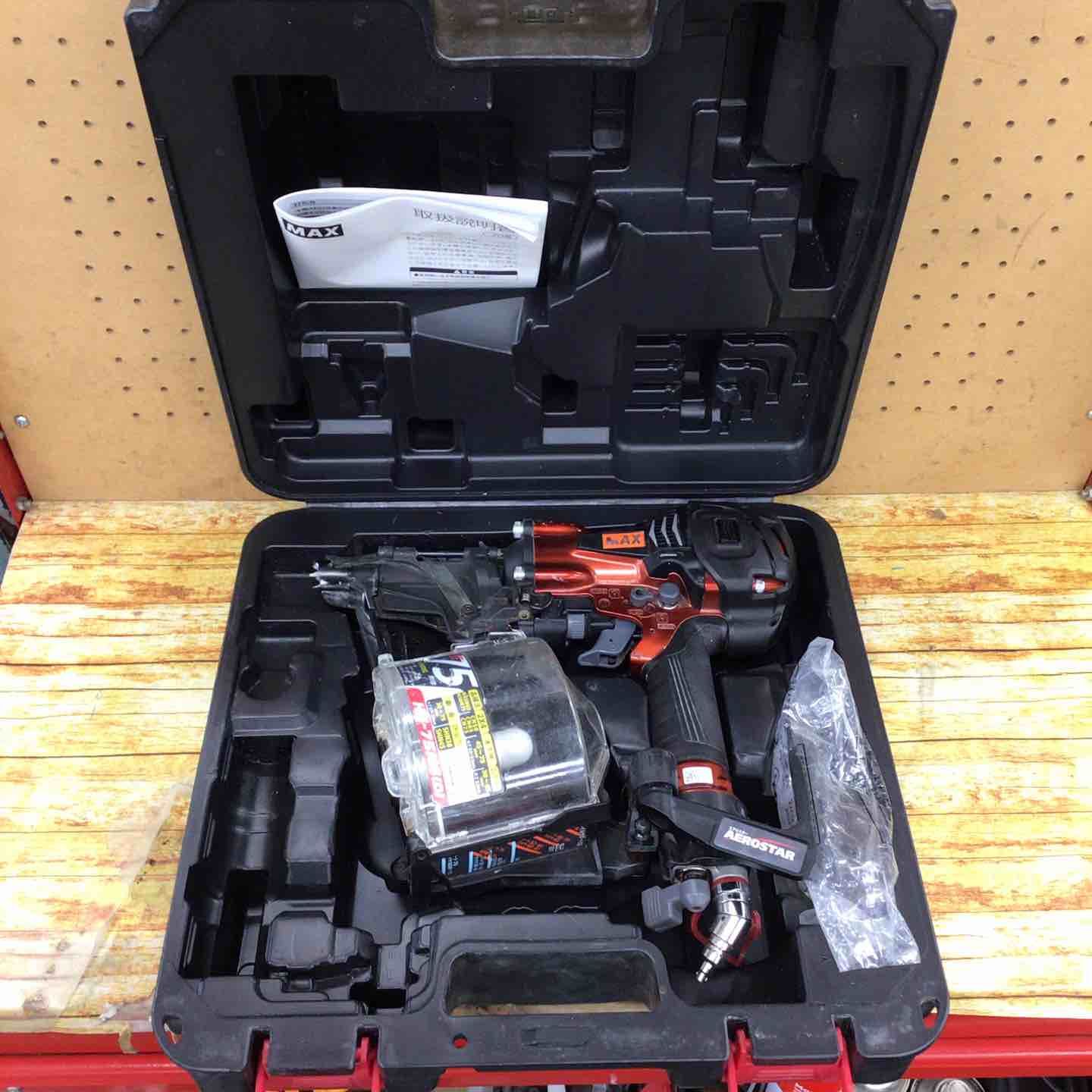 マックス MAX 高圧エア釘打ち機 HN-75N4 D -R 川崎店