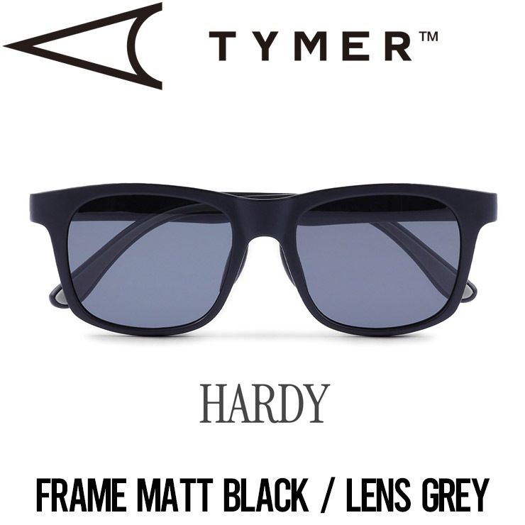 サングラス TYMER タイマー HARDY ハーディ Matt Black|Grey TY102-MBK-GRY 日本代理店