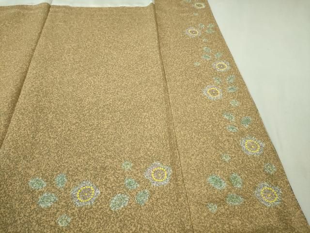 平和屋本店□極上 京友禅の第一人者 松井青々 訪問着 辻が花 金彩 逸品