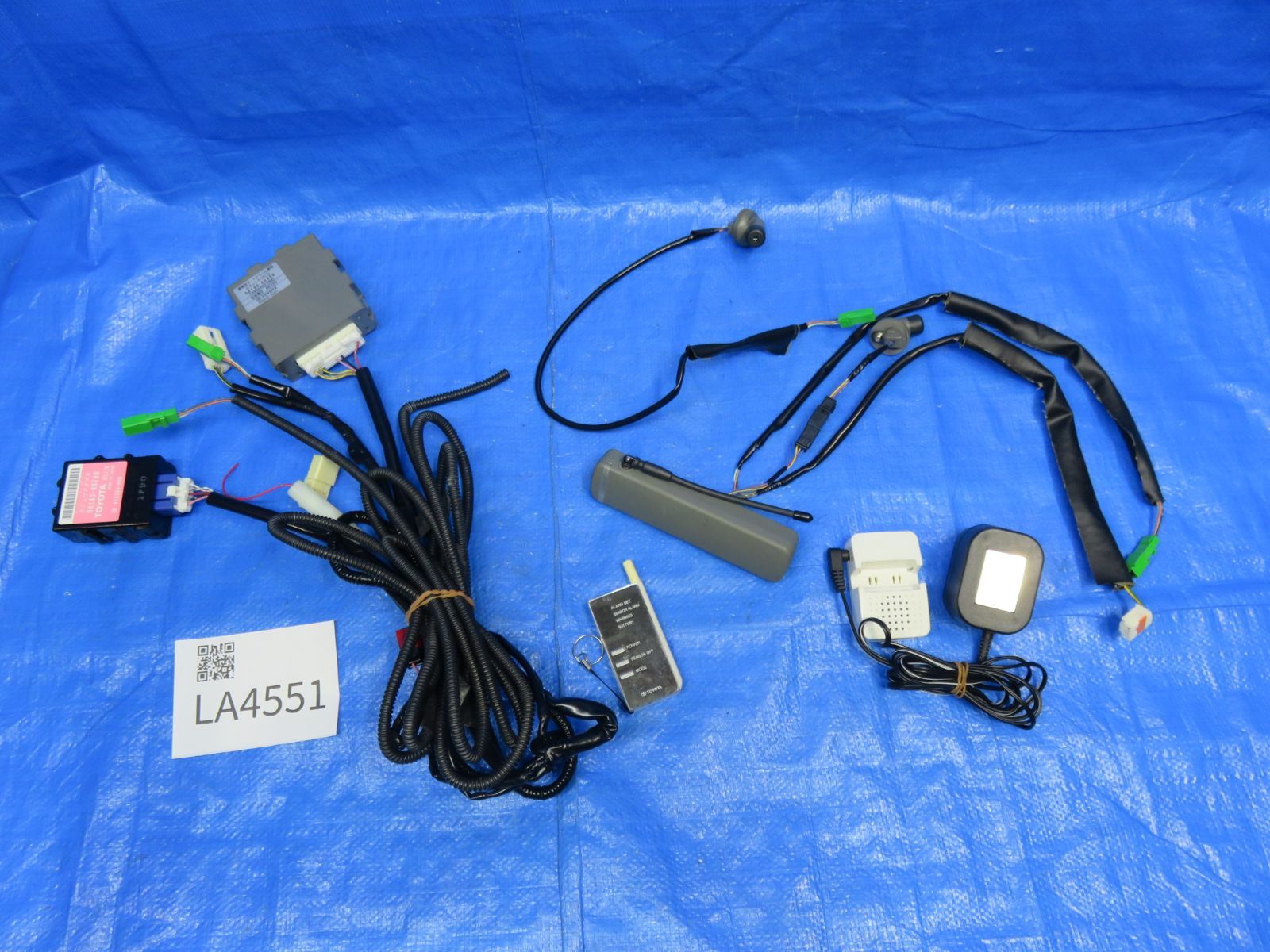 LA4551 アルファード ヴェルファイア 20系 通報型オートアラーム セキュリティ 純正OP 08190-00400 ANH20W ANH25W GGH20W GGH25W