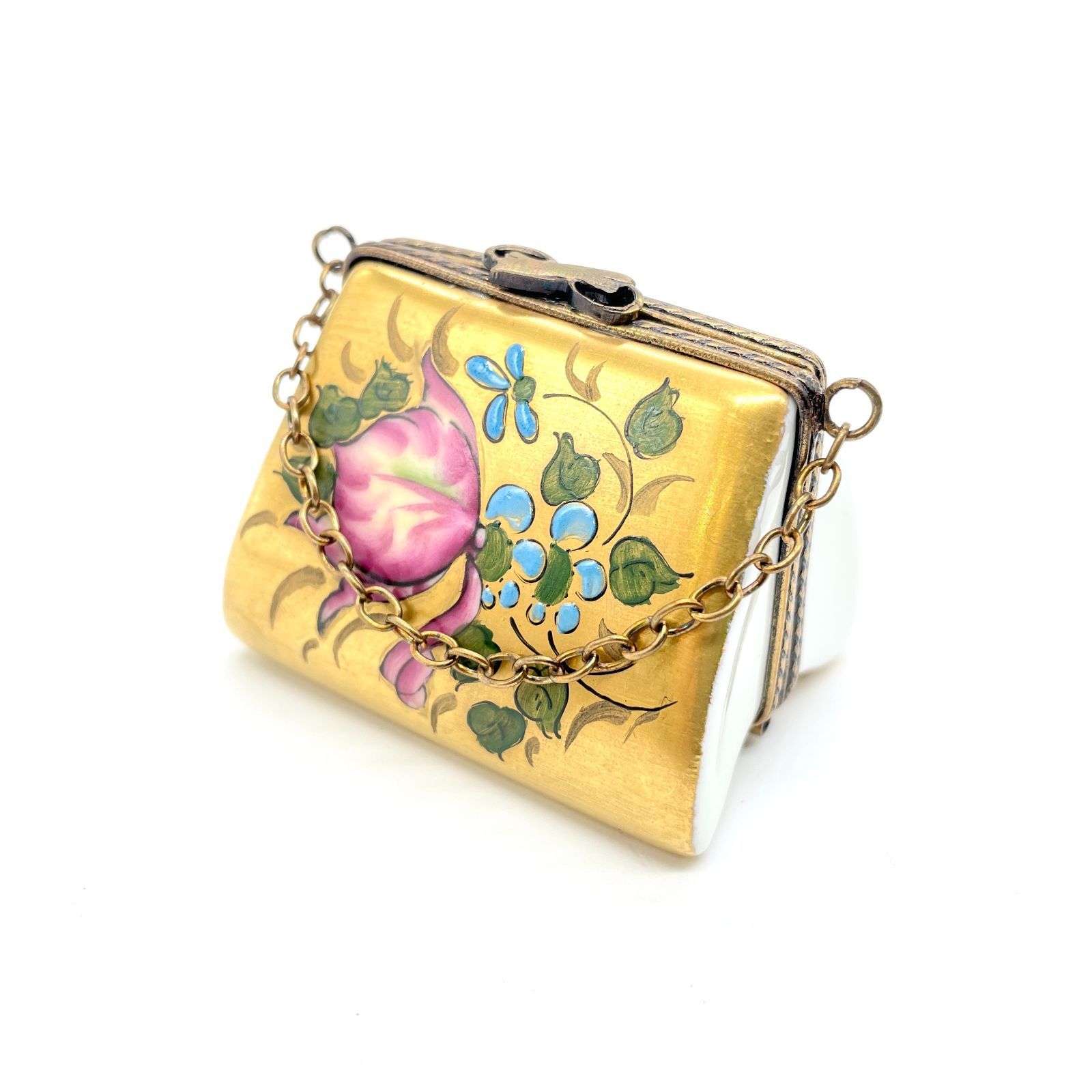 LIMOGES 高品質 リモージュボックス フランス エナメル ハンドペイント