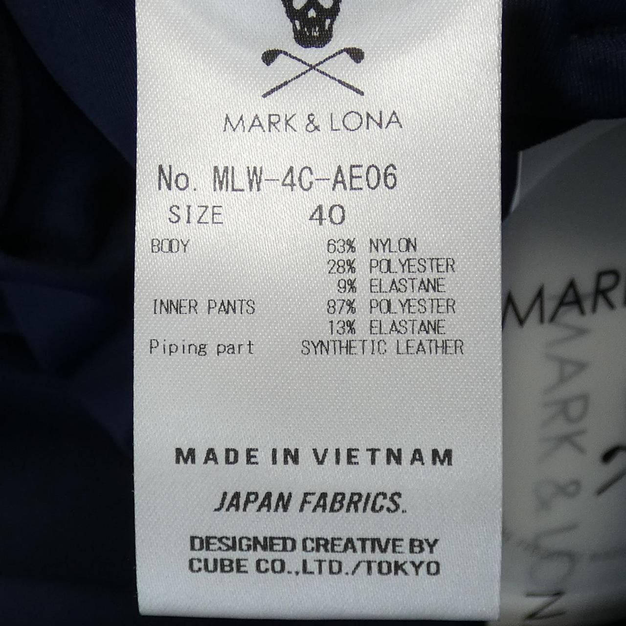 MARK＆LONA ショートパンツ