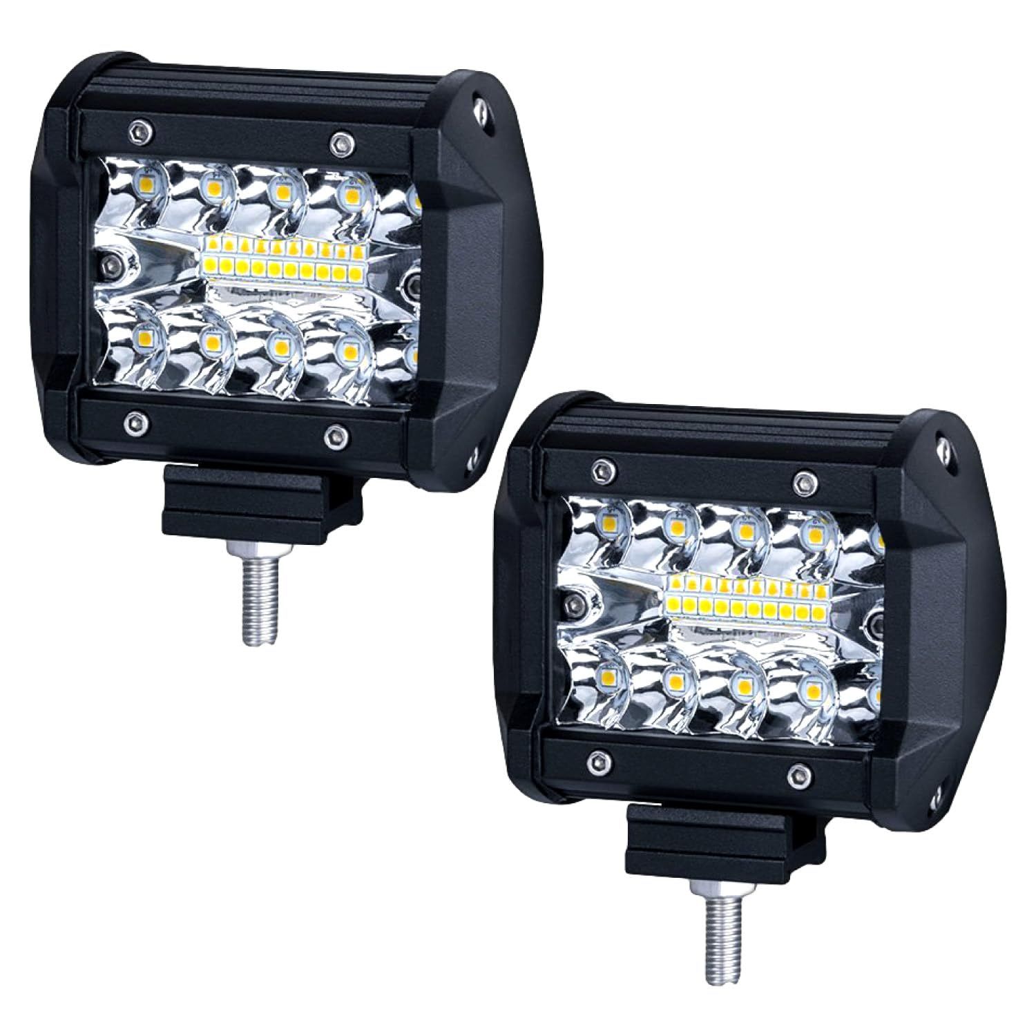 Optimister 作業灯 フォグランプ 投光器 ワークライト LEDライト ハイゼットトラック 軽トラ 60w 10-30V 6500K IP67  6000LM 灯火 作業ライト 2個 [2個] - メルカリ