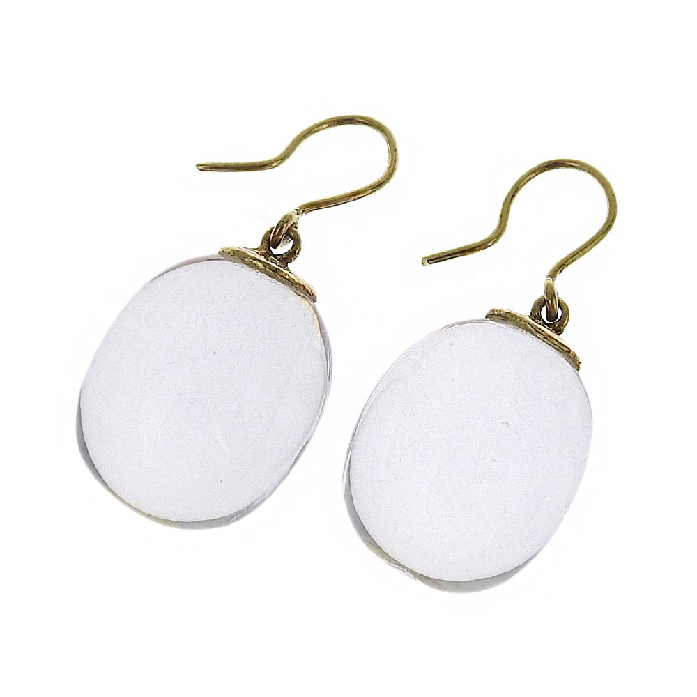 美品　バカラ　ピアス　k18 750 超美品 バカラ Baccarat 現行タグ タンタシオン クリスタル