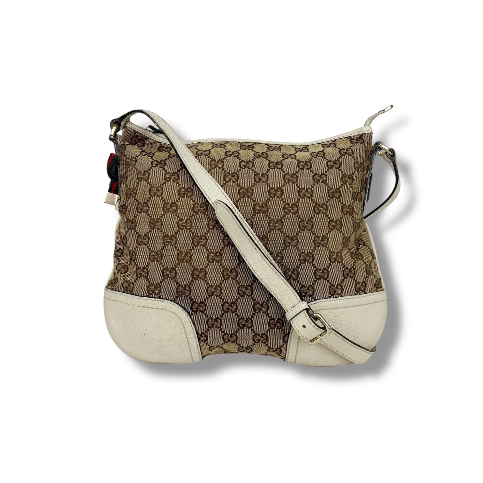 グッチ GUCCI ショルダーバッグ GGキャンバス シェリーライン