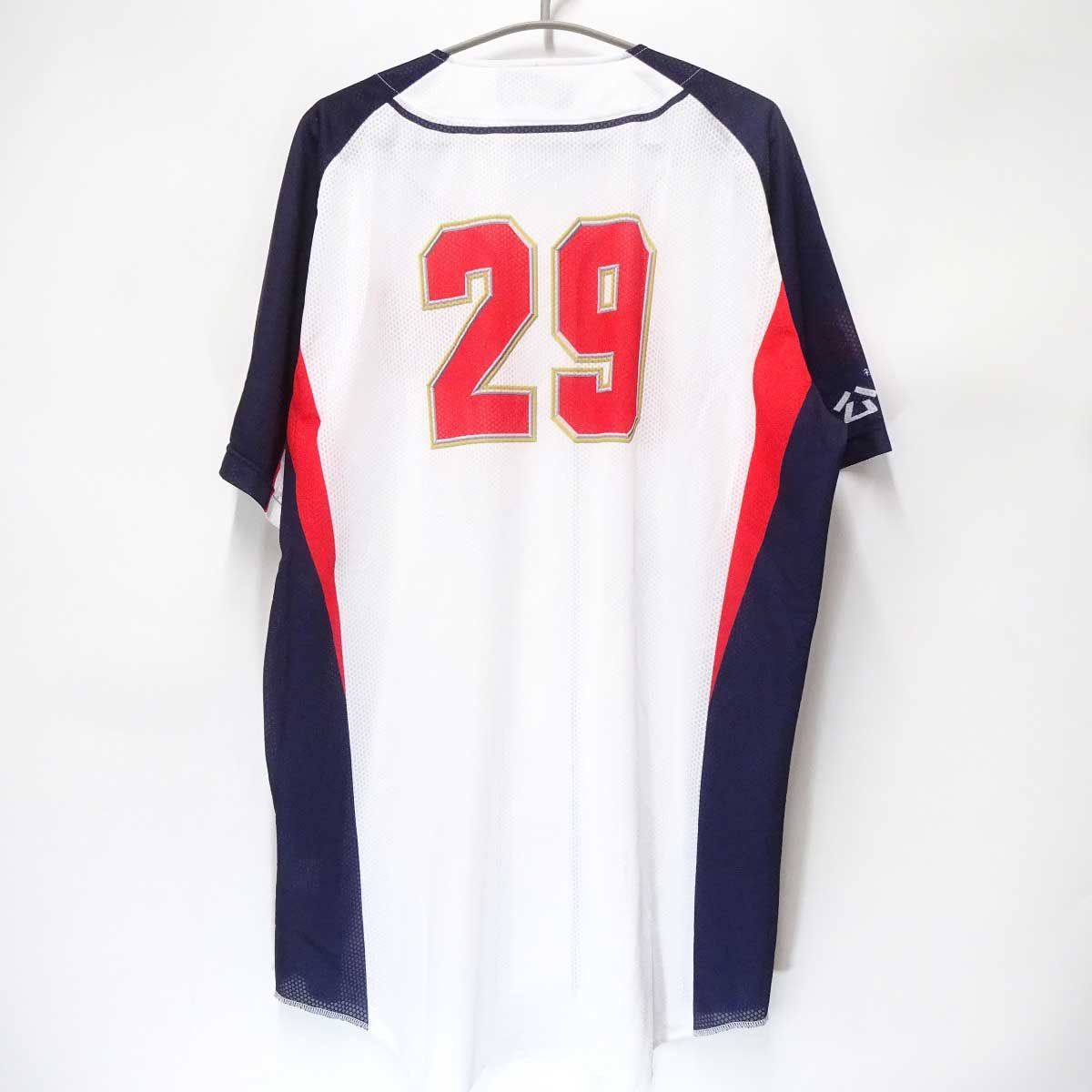REWARD 山形 公徳会 佐藤病院 野球部 ユニフォーム 帽子 #29 3XO 石井義人 実使用 支給品 直筆サイン入り REWARD 山形 公徳会 佐藤病院 野球部 ユニフォーム 帽子 #29 3XO