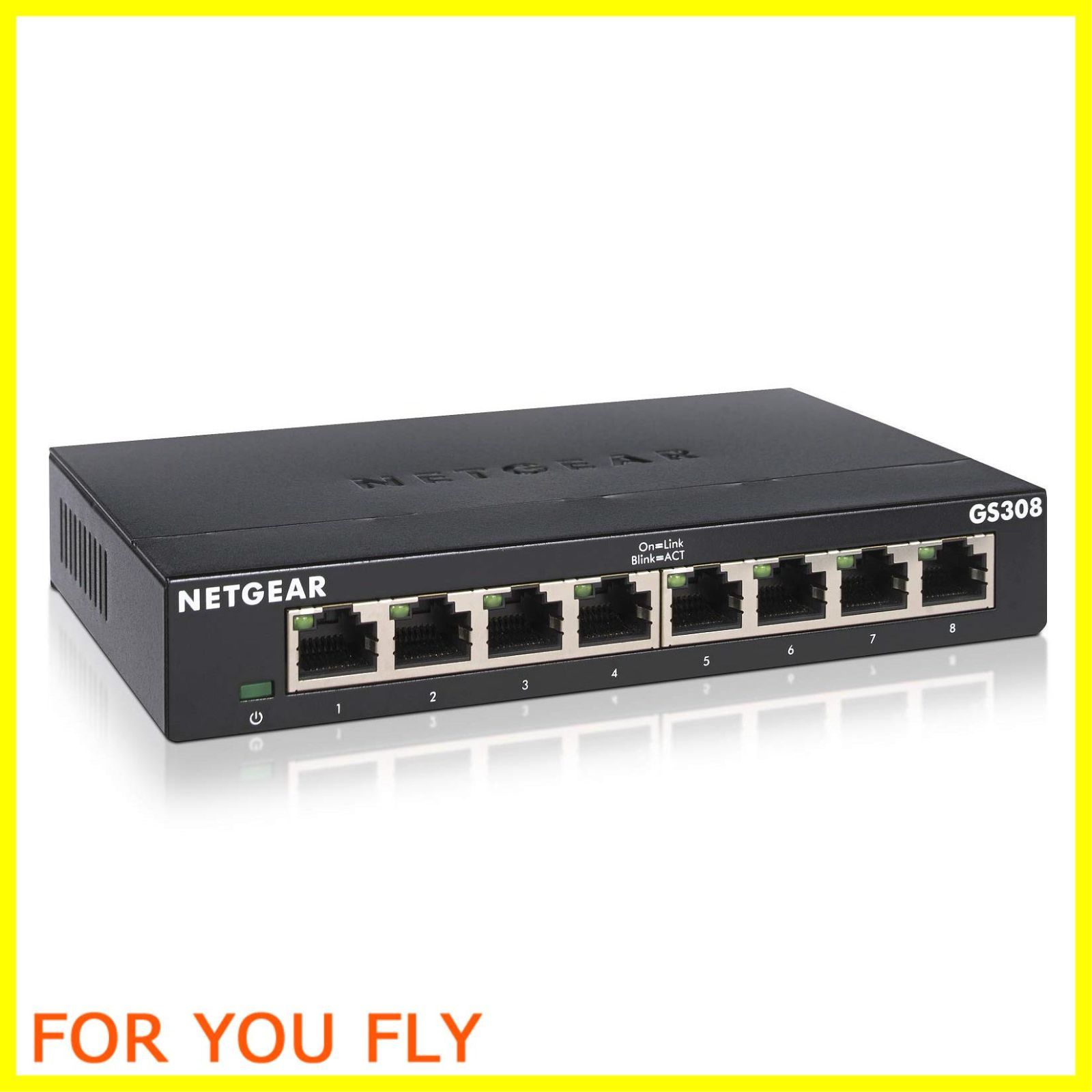 ネットギア NETGEAR スイッチングハブ 8ポート
