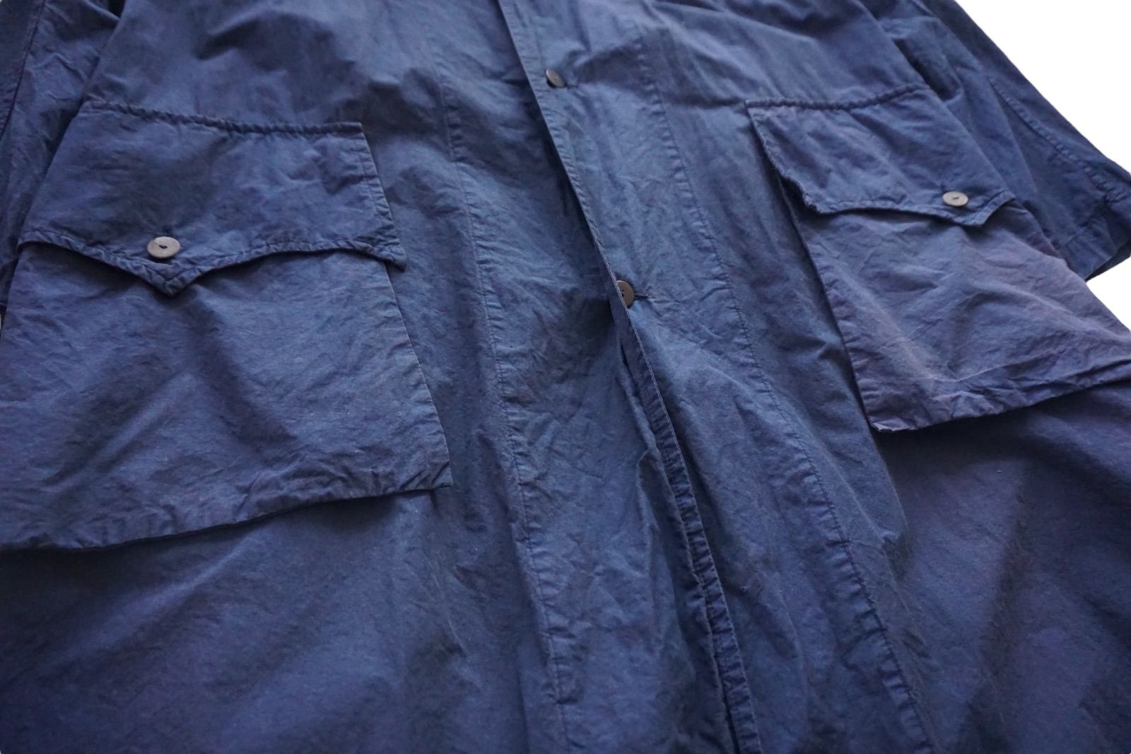 Chez Vidalenc シェヴィダレンク coat m short ガーメントダイ - メルカリ