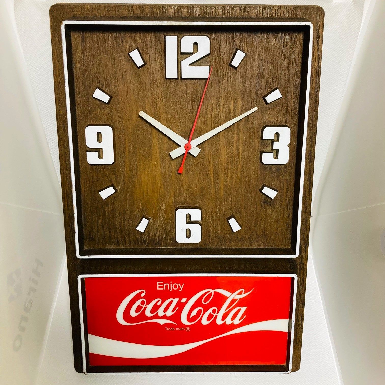 完売】 コカコーラ 壁掛け時計 ヴィンテージ品 掛時計/柱時計 