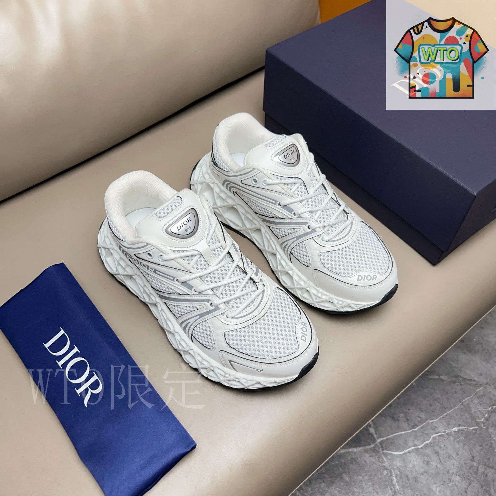 【 限定ナンバー入り♡】Dior★B35 NXXT スニーカー DIOR | B35 NXXT スニーカー テクニカル ファブリック