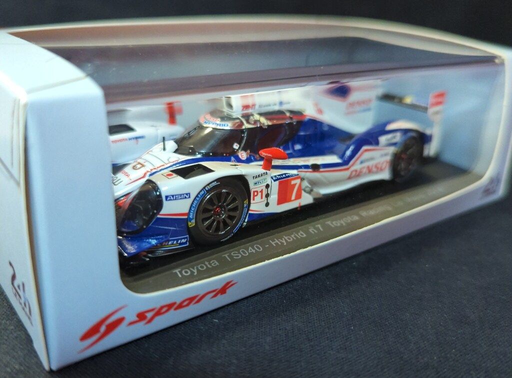 Spark 1/43 TOYOTA HYBRID TS040 ♯7 Spark 1/43 Toyota Racing TS040 Hybrid #7 LM 2014 | eBay