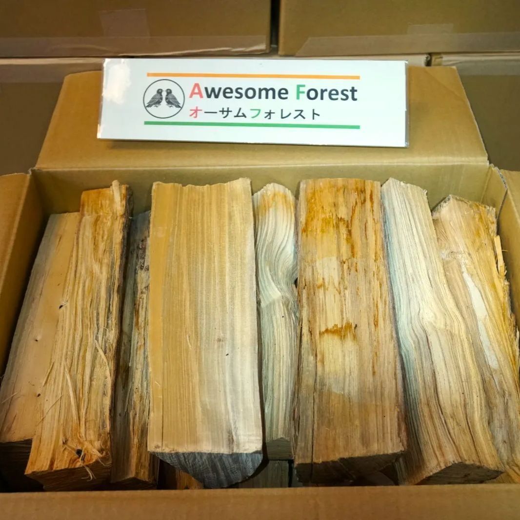 SALE】広葉樹乾燥薪【120サイズ×10箱】 - メルカリ 