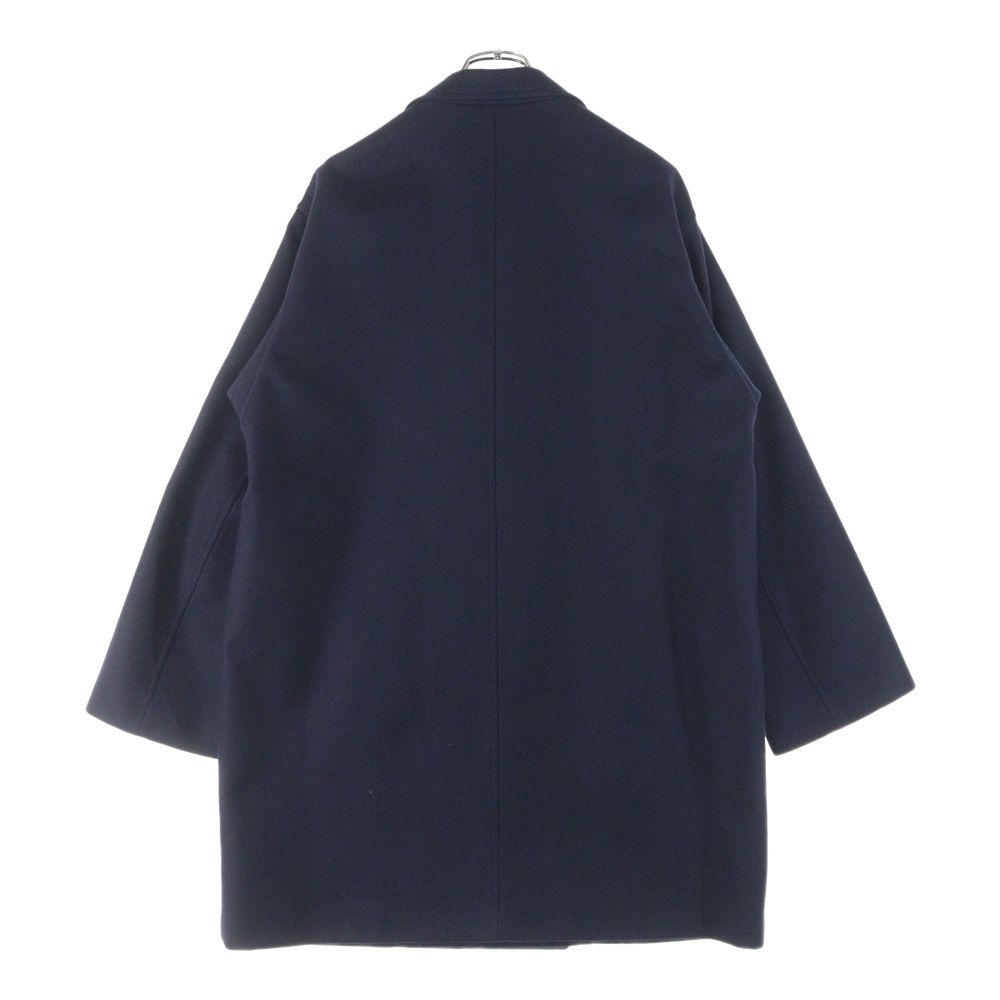 AURALEE MeltonCoat ネイビー AURALEE (オーラリー) 18AW Light Melton Over Coat ウール ロング