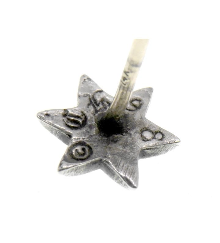 Chrome Hearts シルバー ピアス(片耳用) Chrome Hearts クロムハーツ メンズシルバーピアス CH Cross #2