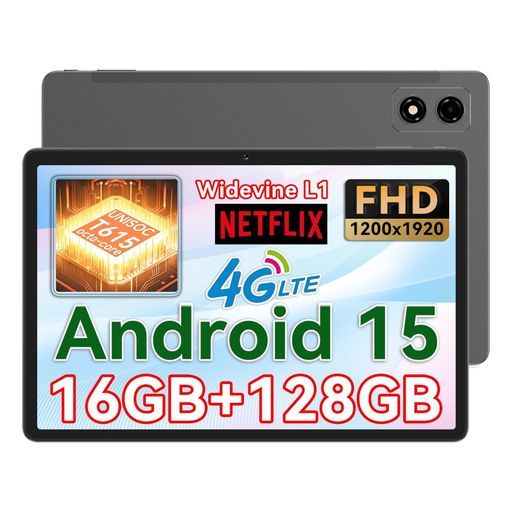 タブレット 10インチ Android 15 16GB+128GB+1TB-TF Amazon.co.jp: 【新登場 Android 15 セット版 タブレット