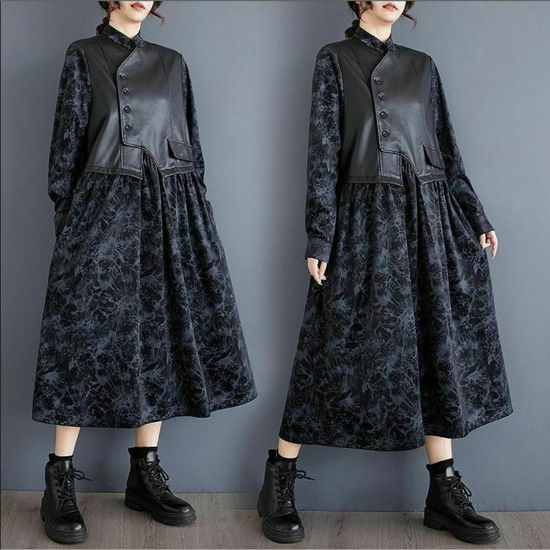 着物リメイク★本場大島紬9マルキ★ワンピース 着物リメイク 本場大島紬9マルキ✕100亀甲 Aラインフレアキャミワンピ