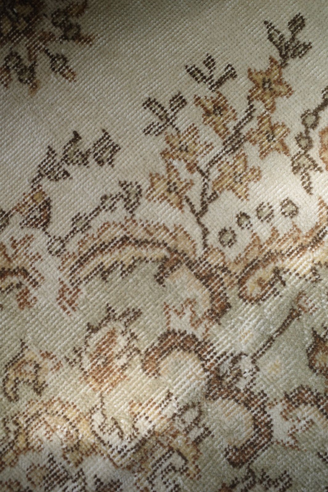 トルコ ヴィンテージラグ メダリオン ペールグリーン WWW_OLIVIERBERNSTEIN_COM