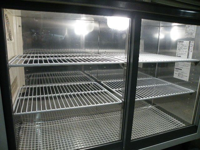 ホシザキ テーブル形冷蔵ショーケース 照明付き 製 RTS-120STD 幅1200×奥行450×高さ790mm 単相100V C-1533 WWW_KANDAIZUMI_COM