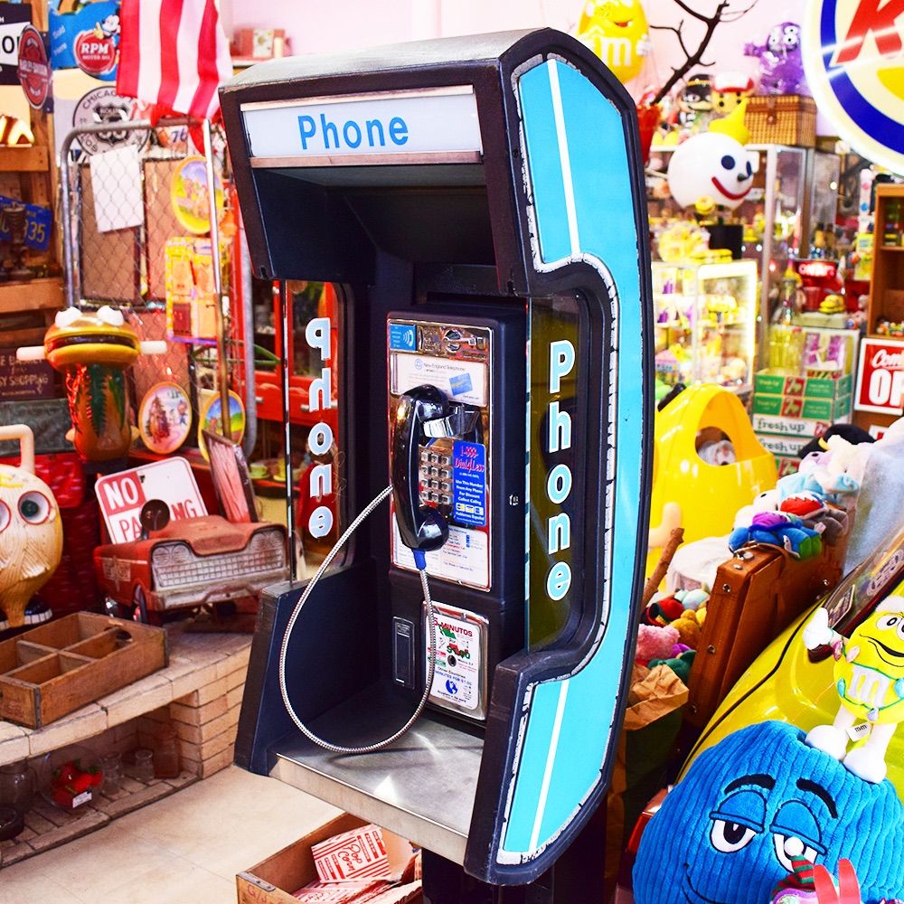 USA 公衆電話 アメリカン雑貨 インテリア コレクション ガレージ