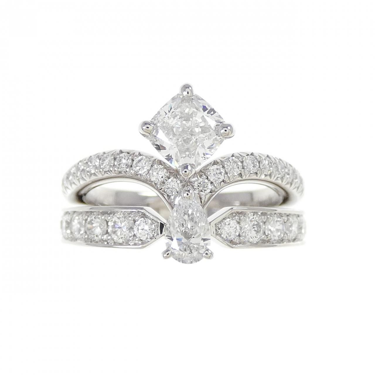 ショーメ ジョゼフィーヌ エクラ リング 0.51CT F VS1 - メルカリ