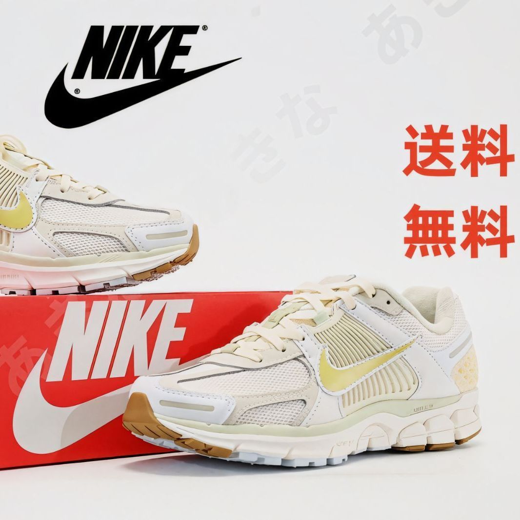 NIKE Air Zoom Vomero 5 ファッションスポーツ衝撃吸収性滑り止め通気性の女性のランニングシューズ