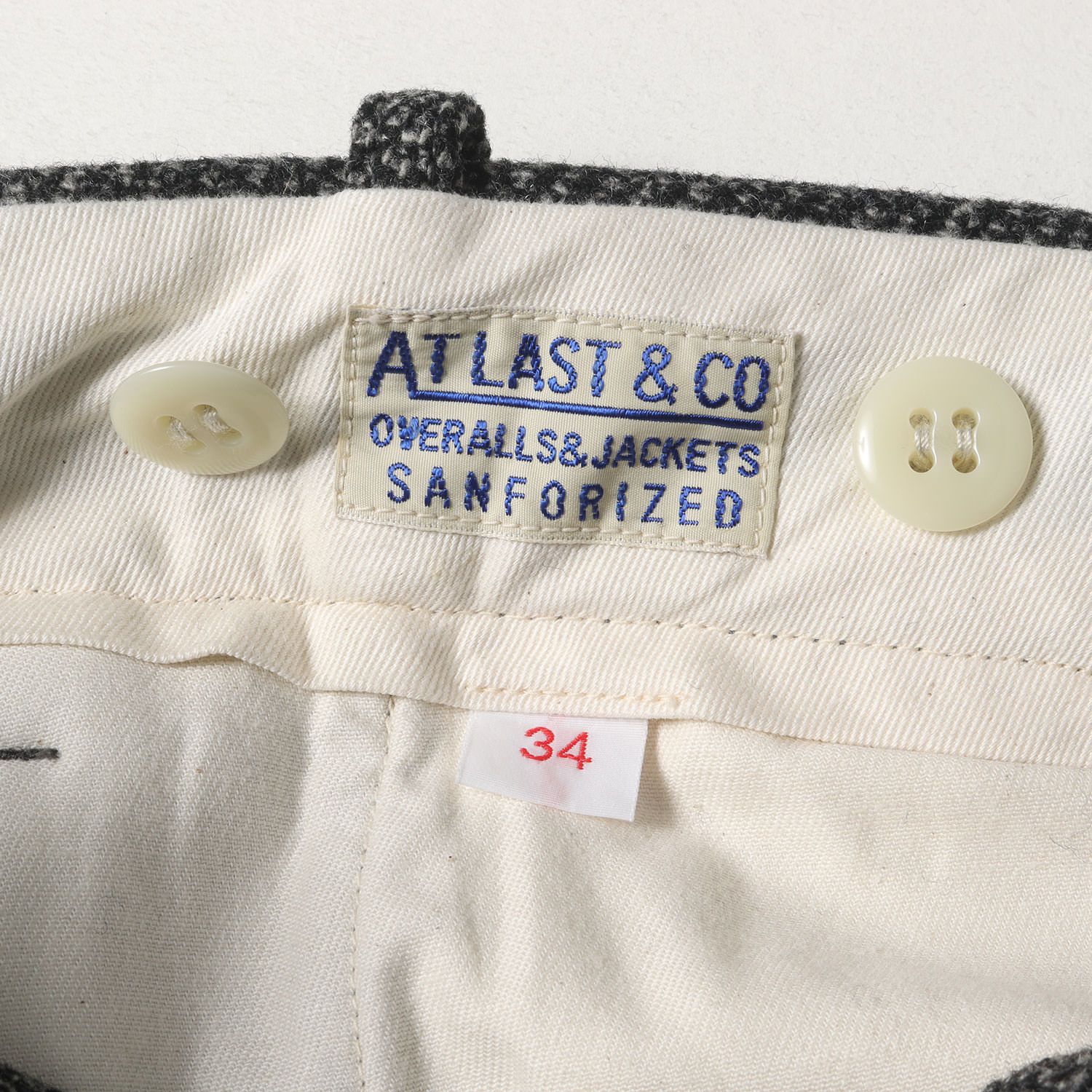 アットラスト トラウザーズ 34 AT LAST & CO チノパン 34サイズ