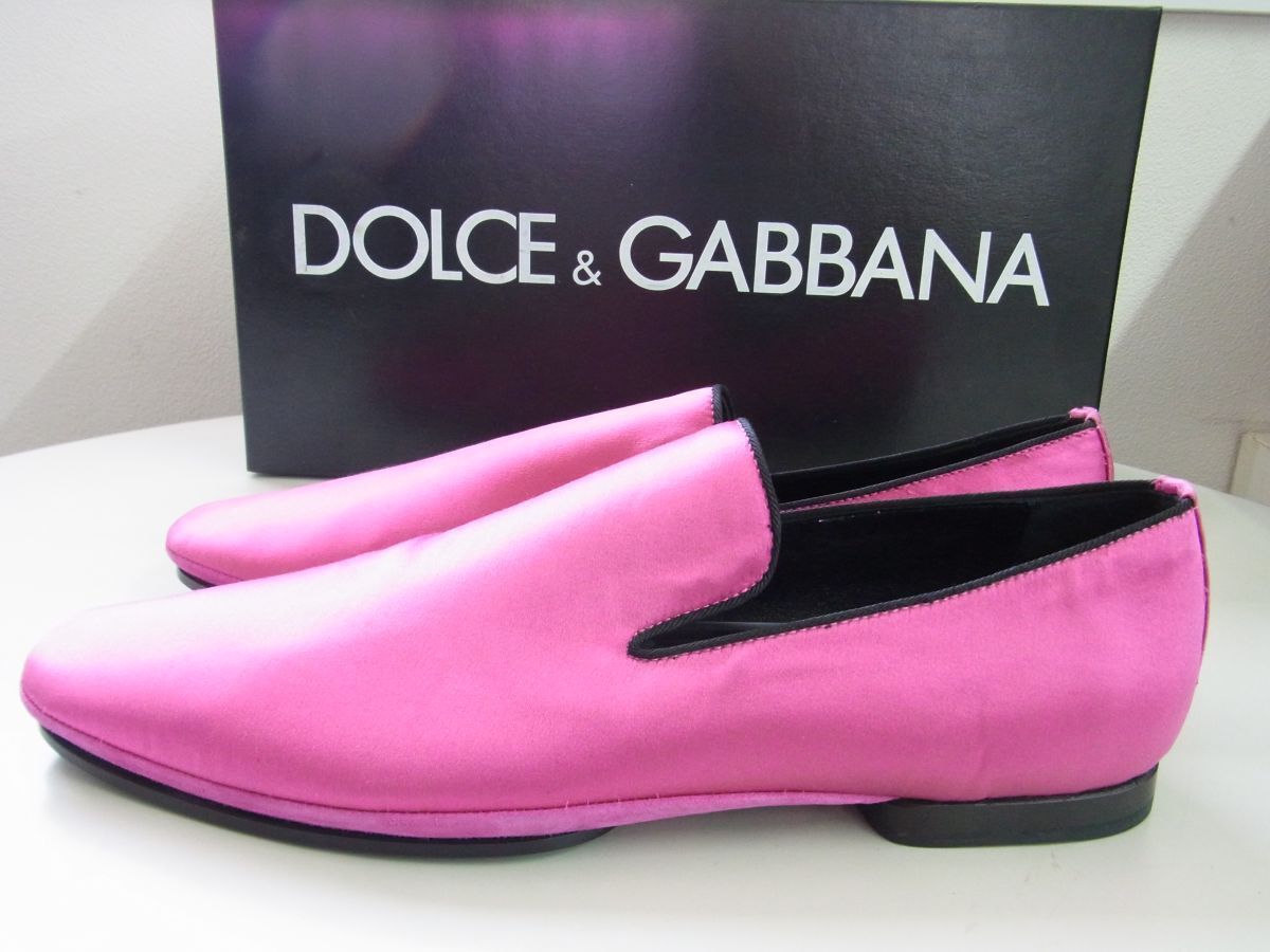 廃盤☆DOLCE&GABBANA ドルチェ＆ガッバーナ ヤギ革シルクルーム