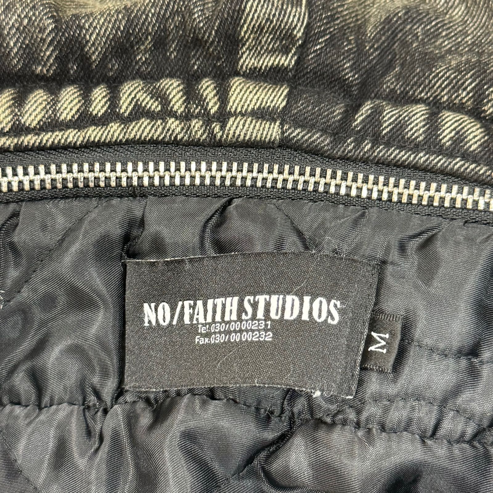NO FAITH STUDIOS ワイドデニム ダークブルー M NO FAITH STUDIOS ワイドデニム ダークブルー M 人気新品 NO