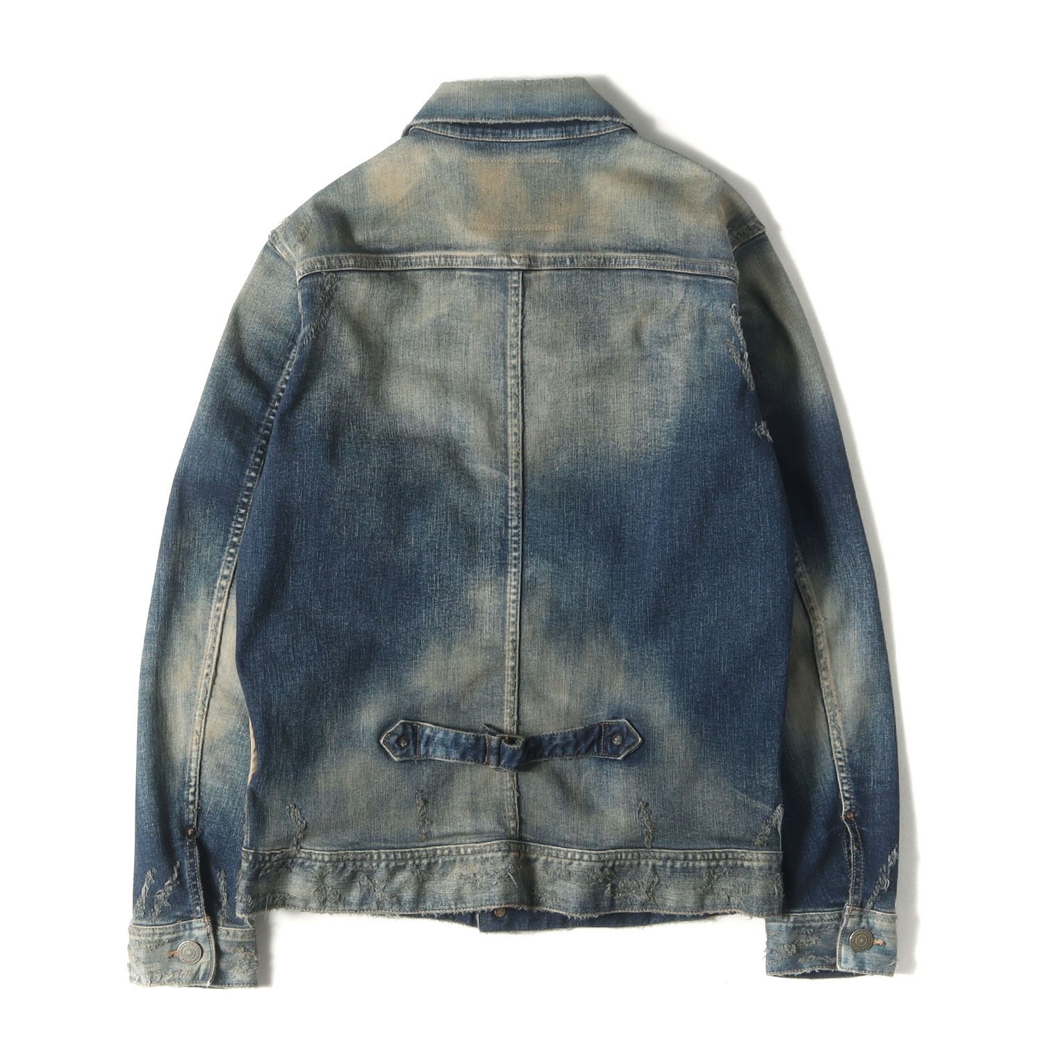 TMT MA-1 デニムフライトジャケット サイズS 未使用品 TMT - SWEATLIKE-STRETCH DENIM TYPE-MA-1 FLIGHT JACKET