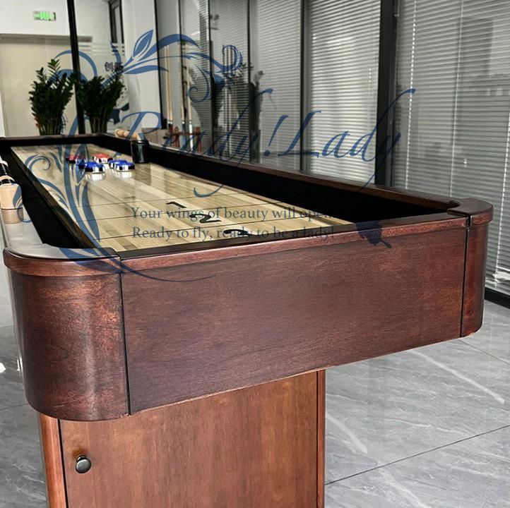 試合 9フィートシャッフルボードテーブル