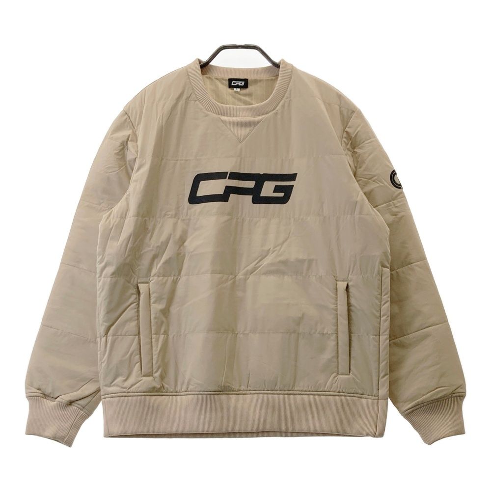 サイズ L CPG GOLF シーピージーゴルフ 蓄熱 中綿ジャケット ブルゾン ベージュ系 240101468055 ゴルフウェア メンズ ストスト