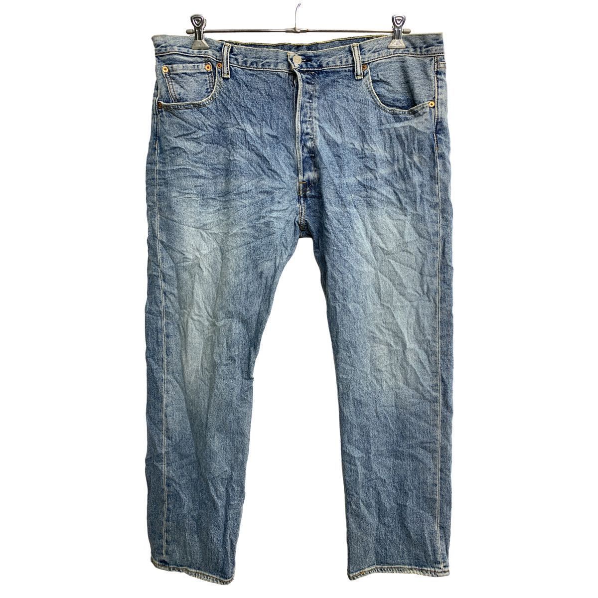 Levi's 501 デニムパンツ W40 リーバイス ボタンフライ ビッグサイズ ブルー メキシコ製 古着卸 アメリカ仕入 2401-881