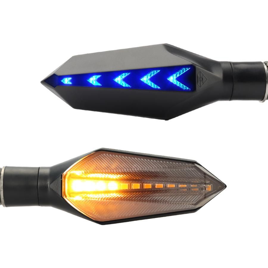 バイク LED シーケンシャル ウインカー 流れるウインカー スモーク
